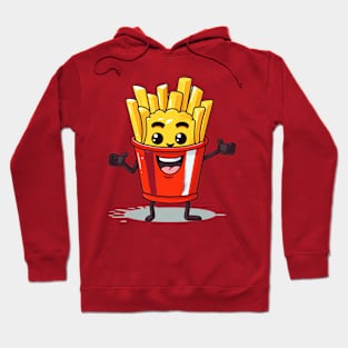 kawaii french fries T-Shirt cute potatofood Hoodie